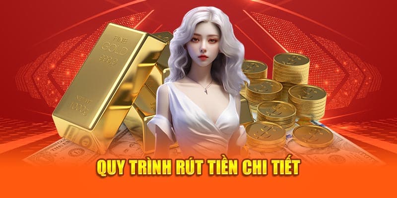 Thao tác rút tiền chi tiết