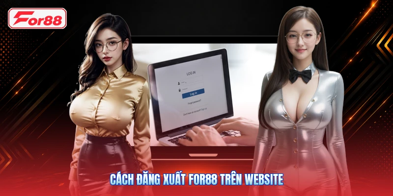 Cách Đăng Xuất FOR88 Trên Website