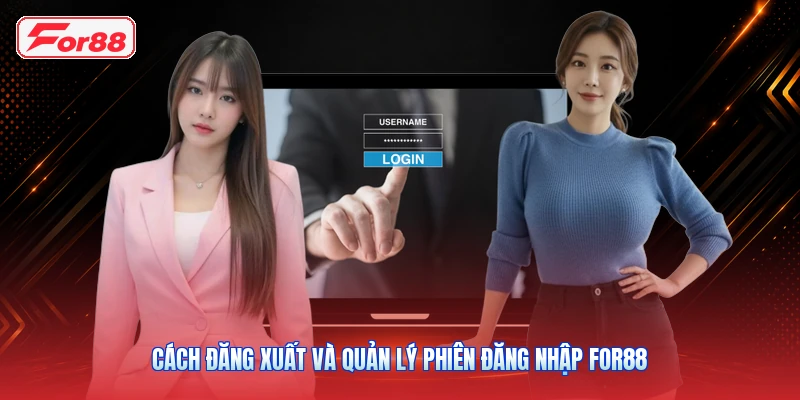 Cách Đăng Xuất Và Quản Lý Phiên Đăng Nhập FOR88