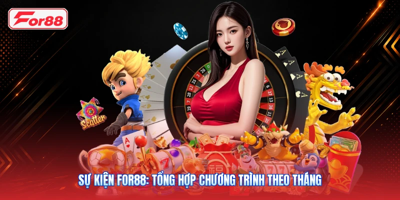 Sự Kiện FOR88: Tổng Hợp Chương Trình Theo Tháng